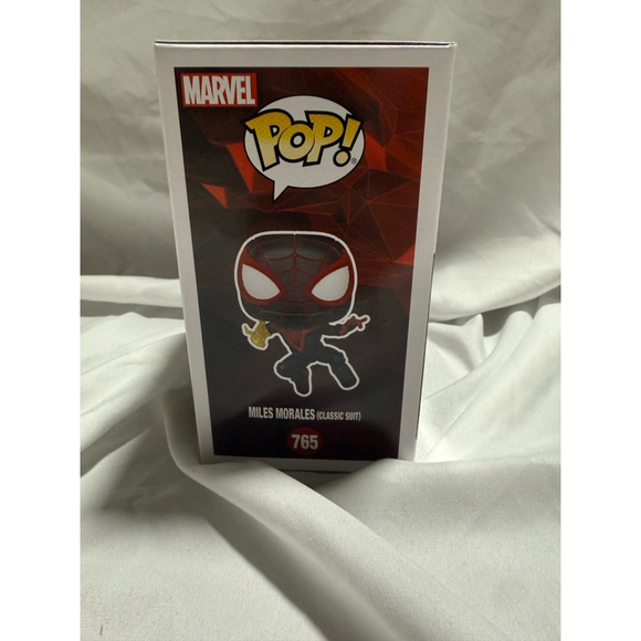Funko POP! Marvel Spider-Man Miles Morales Classic Suit Vinyl Figure - Picture 2 of 6